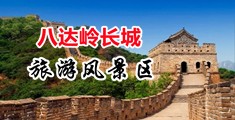 亚洲肥鲍被操中国北京-八达岭长城旅游风景区